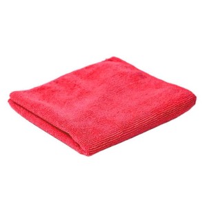 Ściereczka z mikrowłókna 40 x 40cm, czerwona
