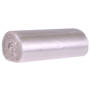 Worki foliowe na odpady, przezroczyste, mocne, LD 35/50