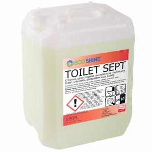 TOILET SEPT 5L - Żel do toalet myjąco-wybielający z aktywnym chlorem