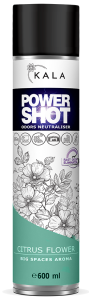 Power Shot -  kwiatowo-cytrusowy - Kala 600 ml - Neutralizator zapachu