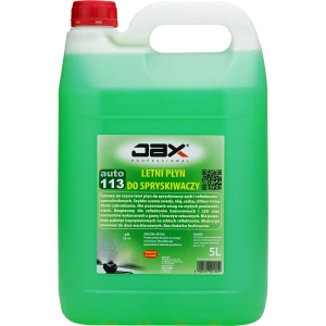 LETNI PŁYN DO SPRYSKIWACZY 5L - JAX PROFESSIONAL AUTO 113 - SKUTECZNY NA OWADY