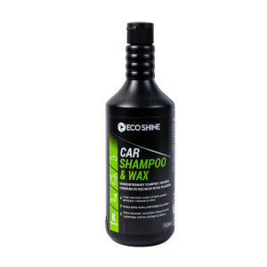 CAR SHAMPOO & WAX 750ml - Skoncentrowany szampon do mycia samochodów z woskiem Carnauba