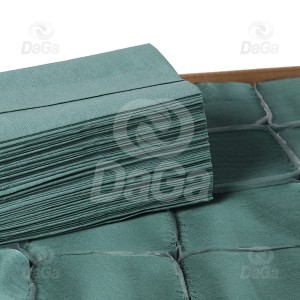 RĘCZNIK PAPIEROWY ZZ, ZIELONY, 1-WARSTWOWY, MAKULATURA, KART.=4000SZT. (3428)