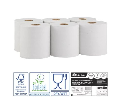 reczniki-papierowe-w-roli-merida-economy-center-pull-maxi-ecolabel-jednowarstwowe-biale-srednica-20-cm-dlugosc-320-m-zgrzewka-6-rolek-merida-reb701.webp