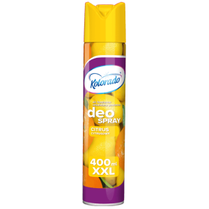 Kolorado -  Odświeżacz Deo Spray 400ml - CYTRUSOWY