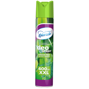 Kolorado -  Odświeżacz Deo Spray 400ml - ZIELONA HERBATA
