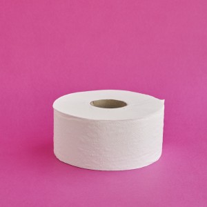 PAPIER TOALETOWY JUMBO, BIAŁY, 2-WARSTWY, 100M, MAKULATURA, OP.=12 ROL. (3671)