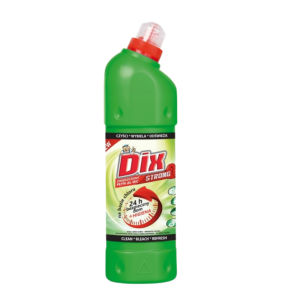 DIX STRONG 1L - płyn czyszcząco-wybielający do WC z chlorem (1)