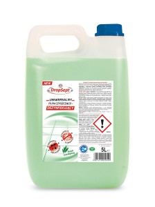 DROP SEPT N2  - UNIWERSALNY PŁYN CZYSZCZĄCO DEZYNFEKUJĄCY 5L