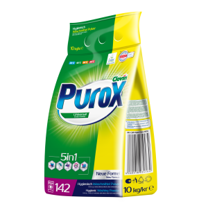 Proszek do prania - Purox Universal 10 kg - UNIWERSALNY, 142 PRANIA