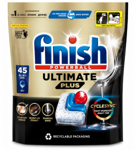 Finish Powerball Ultimate Plus All In One Fresh 45 szt.